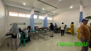 Di Hadapan Ribuan Kader NU, Bupati Siak Ajak Doakan Korban Runtuhnya Tangsi Belanda