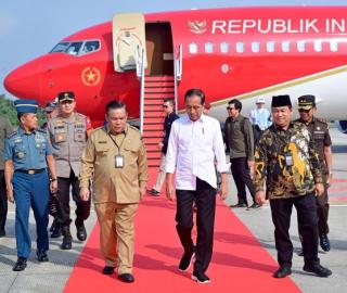 Tiba di Pekanbaru, Presiden Jokowi diagendakan untuk Resmikan Tol Bangkinang-XII Koto Kampar