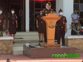 Siap Bekerja Profesional dan Melayani, Kejaksaan Negeri Bengkalis Gelar WBK dan WBBM