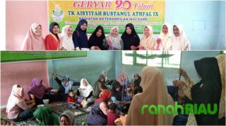 Gebyar 20 Tahun TK ABA IX; Nasyiatul Aisyiyah Tenayan Raya Taja Pelatihan Keterampilan Macreme
