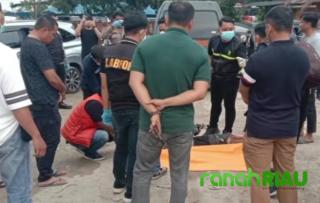 Mayat Pria Ditemukan di Truk Fuso bermuatan Minyak di Pekanbaru