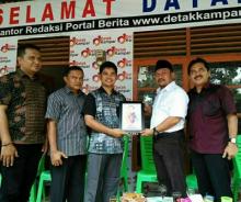 CEO Ranah Riau Media Group Berikan Apresiasi Untuk Detak Kampar, Ini Pesan nya