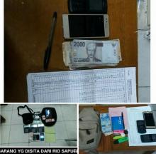 Apesss.. lagi Asyik Rekap Togel, Ehhh Tercyduk Polisi...