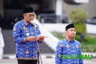 HUT Korpri ke - 53, Pj Gubri: Mari Dukung dan Sukseskan Program Pemerintah