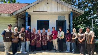 Mahasiswa KKN Universitas Abdurrab Kolaborasi Bersama RS Mesra Gelar Cek Kesehatan Gratis Warga