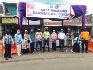 Kukerta Balik Kampung UNRI Mendapat Apresiasi Dari BalonBup Bengkalis, H. Abi Bahrun