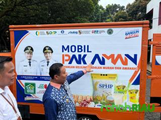 Inovasi Dinas Ketahanan Pangan Kota Pekanbaru, Hadirkan Program Mobil Pak Aman ke Masyarakat 