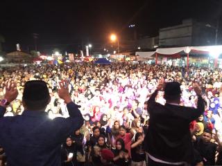 Teriakkan Keras Perubahan Kembali Terdengar di Acara Kampanye Halim-Sardiyono