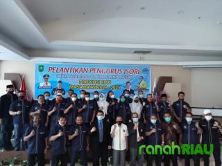 Pelantikan di Aulia Hospital, DR Masrur Zn, M.Pd resmi Nakhodai ISORI Provinsi Riau 