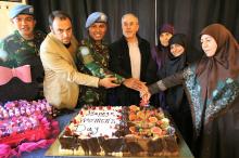 Prajurit Wanita TNI Memperingati Women’s Day di Lebanon