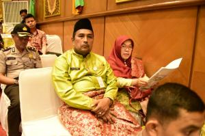 Plh Bupati Kampar Hadiri HUT Riau 62 di DPRD Provinsi