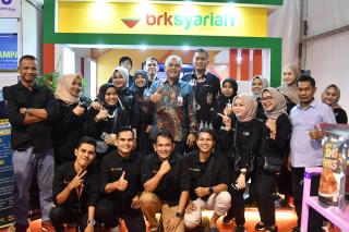 Buka both Layanan Perbankan Syariah, BRK ikuti Event Kampar Expo 2024