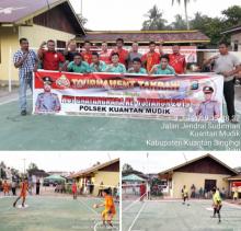 Tim Sepak Takraw Desa Seberang Gunung berjaya di HUT Bhayangkara ke 73