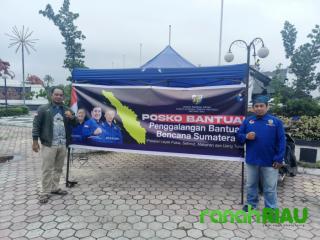 KNPI Riau Buka Posko Bantuan Bencana Sumatra: Seruan Kemanusiaan dari Jantung Kota Pekanbaru