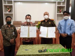 Dinas Perkimtan dan Kejari Bengkalis Jalinkan Kerjasama di Bidang Datun