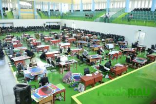 Perhelatan MTQ di Kota Bengkalis masih Lanjut, Puluhan Peserta dari daerah mulai Unjuk Kreativitas