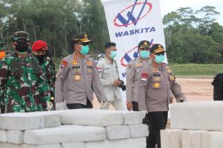 Tinjau Pembangunan RS Covid-19 Di Pulau Galang, Panglima TNI: Progres Sudah 78 Persen