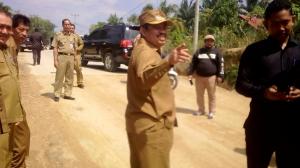 Ini Usulan Bupati Bengkalis Atasi Jalan Lingkar Barat Duri