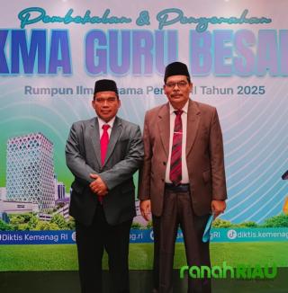 UIN Suska Riau Kembali Lahirkan dua Guru Besar baru Rumpun Ilmu Agama