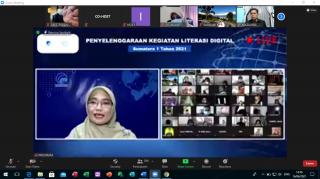 Webinar Literasi Digital Kota Pekanbaru Beri Pencerahan tentang Cerdas Bermedsos Generasi Milenial