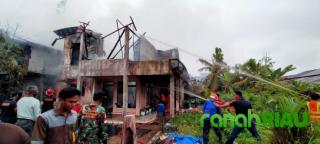 Kembali Berduka, 1 Unit Rumah Warga di Inhil Hangus Terbakar