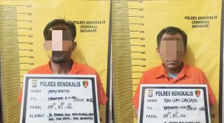 Satnarkoba Polres Bengkalis Ringkus Pengedar dan Kurir Sabu di Siak Kecil