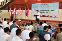 Sekda Inhil Buka Puasa Bersama Kwarcab 04.02 Gerakan Pramuka Inhil