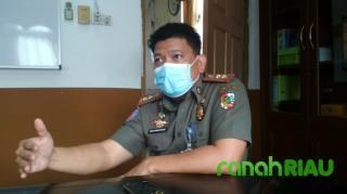 Satpol PP Pekanbaru tunggu surat Eksekusi Pemilik Ruko yang langgar Garis Sepadan Bangunan