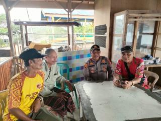 IPDA Abdullah Awang Ajak Jaga Kamtibmas Jelang Pemilu Dengan Humanis