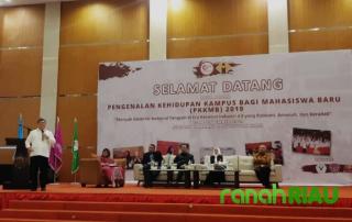 Semarak Penyambutan Mahasiswa baru di Universitas Abdurrab