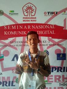 Wuihhh Mantap... Perhumas Muda Riau Gelar Seminar nasional Komunikasi  Digital