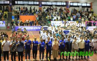 Kejurkot V Perbasi Pekanbaru: Rekor Turnamen Basket Terbesar resmi Dimulai