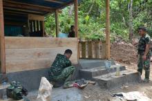 Kantin TMMD Mulai Pengacian dan Disempurnakan