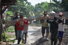 Jalan Yang Akan Di Bangun TNI Cukup Vital