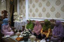 Istri Pjs Bupati Inhil Dikunjungi Pengurus TP-PKK