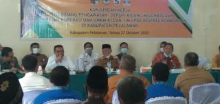 Bupati Harris Sambut dan Terima Kunker Deputi Pengawasan Kementerian Koperasi