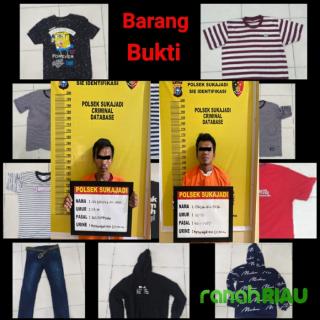 Polsek Sukajadi Amankan Pelaku Curat Spesialis Bongkar Ruko, Setelah melakukan Aksi