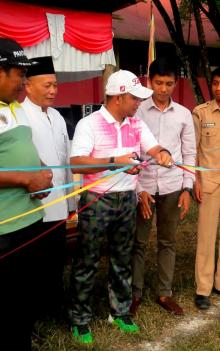 Wakil Bupati H.Arrival Boy.SH. Buka Secara Resmi Turnamen Persahabatan Kurnia Kamang Cup