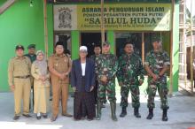 Jelang Pelaksanaan TMMD REG,Dandim Silaturahmi dengan Pengasuh Ponpes