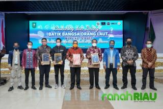LABOLI Lounching dan Lelang 30 Corak Batik "Wangsa Jerael", ini Kata HM.Wardan