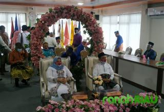 Dihari Pertama, Paslon KBS Mendaftarkan Diri ke KPU Bengkalis