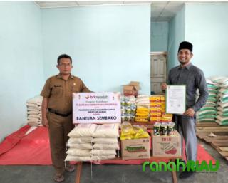 BRK Syariah Tebar Kepedulian di Kampar, Panti Asuhan berharap CSR Naik kelas jadi Pemberdayaan