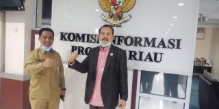 Benahi PPID, Sekdako Pekanbaru Silaturahmi dengan Komisi Informasi Riau