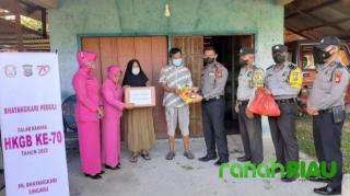 Polsek Singingi Peduli Masyarakat Kurang Mampu, Termasuk Kenyamanan Beribadah