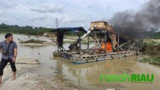 Kompol Fridolin : Polsek Kuantan Tengah, Komit Mencegah Kerusakan Lingkungan Dari PETI