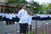 Bupati Bengkalis Tegaskan akan mengevaluasi Seluruh Kinerja Jajarannya