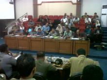 Mediasi PKL dan Pengelola Plaza Sukaramai Berlangsung Alot