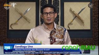 Sandiaga Uno dukung penuh pelaksanaan PON XX Papua 2021