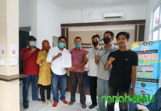 Merasa Dirugikan, Calon BPD Desa Senggoro Resmi Melaporkan Ke Kejari Bengkalis