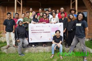 Masyarakat Adat 3 Provinsi ikuti Pelatihan Jurnalisme warga di Padang